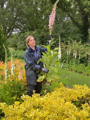 This week with the garden team- late May