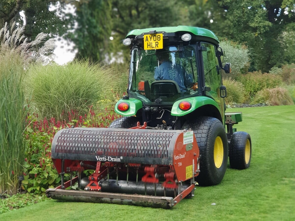 Aerating your lawn